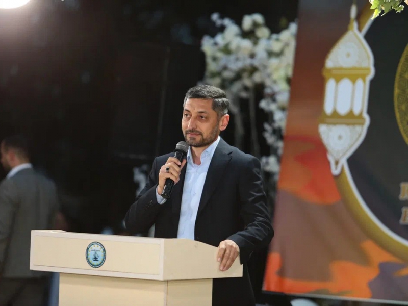 Marneulidə Ramazan bayramı münasibətilə təntənəli tədbir keçirildi (Foto)