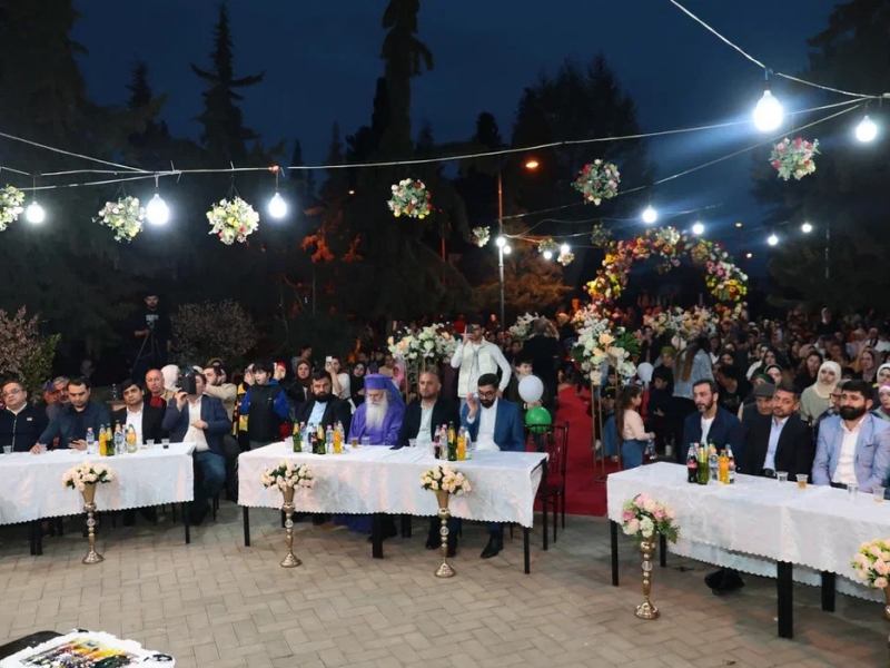 Marneulidə Ramazan bayramı münasibətilə təntənəli tədbir keçirildi (Foto)