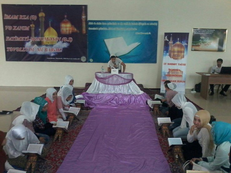 Gürcüstanın Marneuli şəhərində İmam Rza (ə) və Hz Məsumənin (s.ə) mübarək mövludları və Quran müsabiqəsi keçirildi
