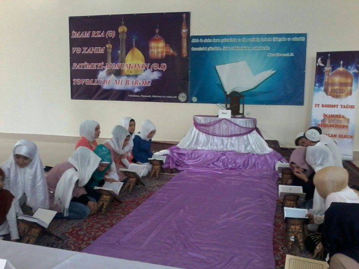 Gürcüstanın Marneuli şəhərində İmam Rza (ə) və Hz Məsumənin (s.ə) mübarək mövludları və Quran müsabiqəsi keçirildi