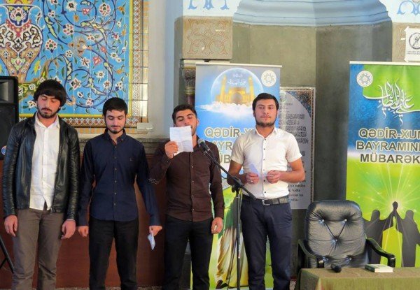 Tbilisi cümə məscidində "Qədir Xum " bayramı qeyd olunub (FOTO)