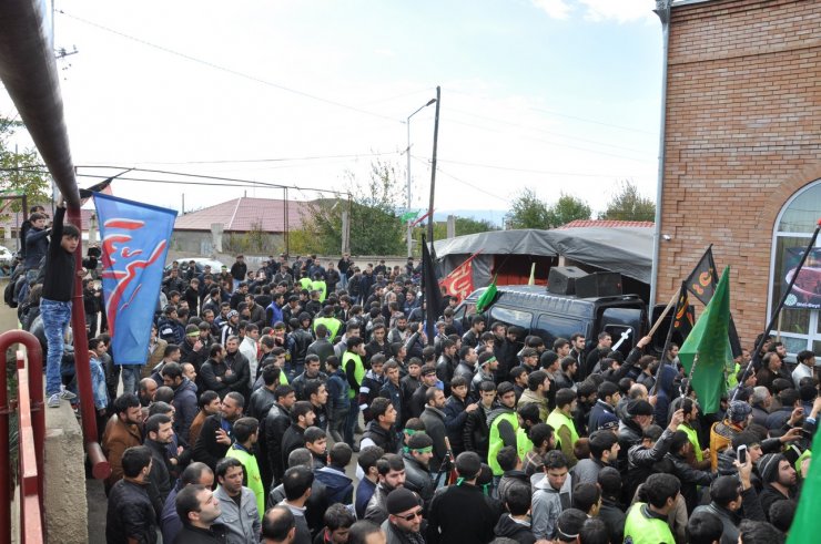 Gürcüstanın Marneuli Şəhərində  tasua yürüşü keçirildi.