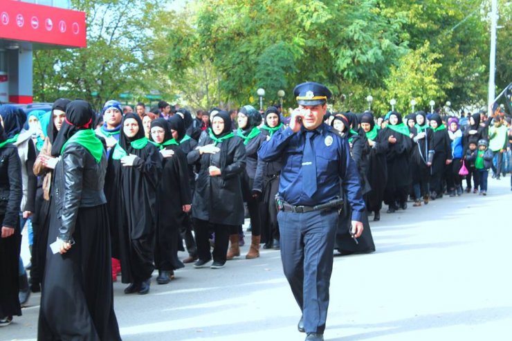 Gürcüstanın Marneuli Şəhərində  tasua yürüşü keçirildi.