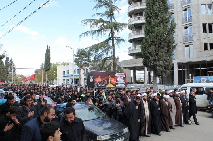 Gürcüstanın Marneuli Şəhərində  Tasua yürüşü  03.11.2014 tarixində keçirildi