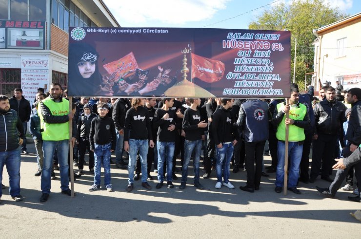 Gürcüstanın Marneuli Şəhərində  Tasua yürüşü  03.11.2014 tarixində keçirildi