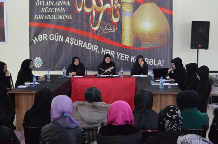Gürcüstan Marneuli şəhəri "Əhli beyt (ə)" cəmiyyətinin nəzdində fəaliyyət göstərən " Zeynəb (s.ə)" qadınlar təşkilatı Ərbəin keçirtdi. foto.video