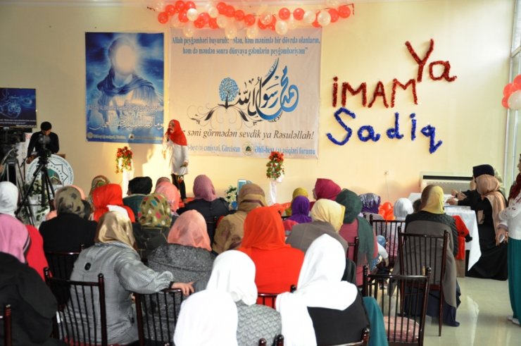Bu gün Peyğəmbər (s) və İmam Sadiqin (ə) mübarək mövludları münasibəti ilə şeir müsabiqəsi keçirildi