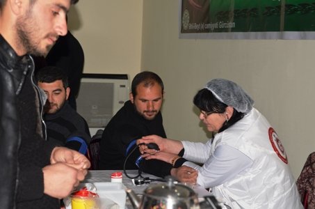 Bu gün qanvermə aksiyası keçirildi