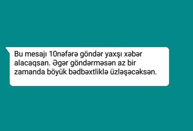 Müctəhidlərin zəncirvari mesajlar haqqında istiftatı