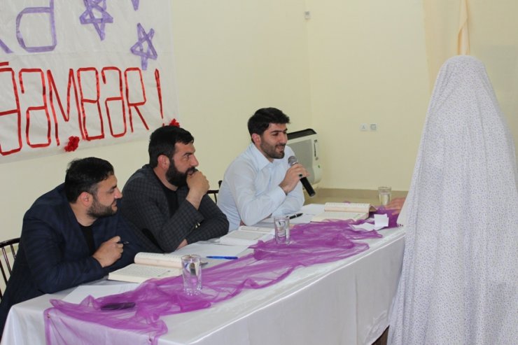 Bu gün Qurani Kərimin Cümə surəsindən müsabiqə keçirildi