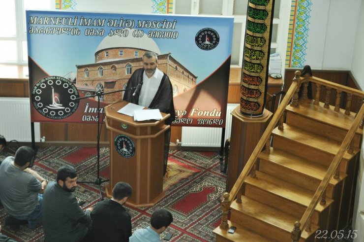 Imam Əli (ə) Məscidində növbəti cümə namazı qılındı