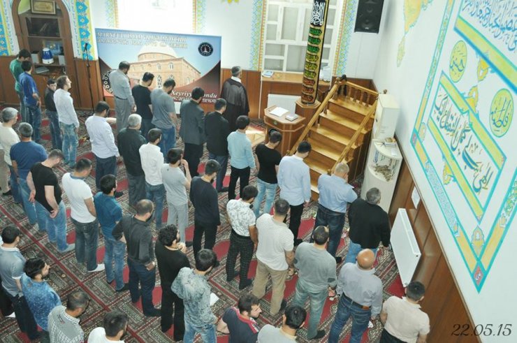 Imam Əli (ə) Məscidində növbəti cümə namazı qılındı