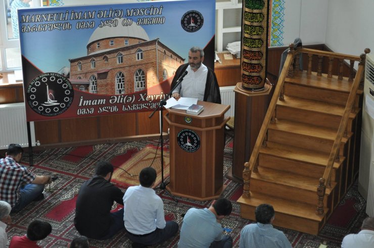 Ötən gün Marneuli İmam Əli (ə) Məscidində cümə namazı qılındı.