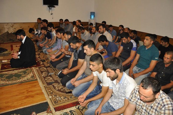 QızılHaclı İmam Həsən (ə) Məscidində Hz. İmam Həsənin (ə) mövludu qeyd olundu