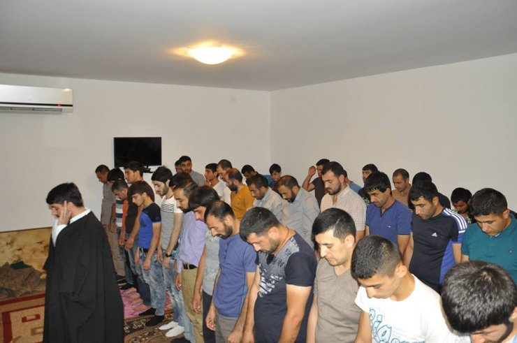 QızılHaclı İmam Həsən (ə) Məscidində Hz. İmam Həsənin (ə) mövludu qeyd olundu
