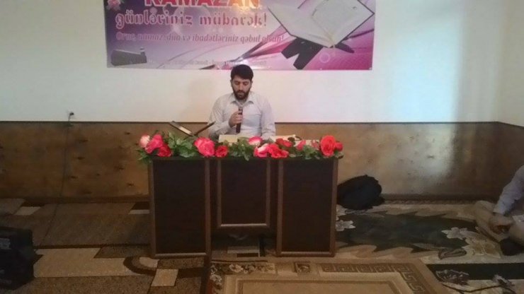 QızılHaclı İmam Həsən (ə) Məscidində Hz. İmam Həsənin (ə) mövludu qeyd olundu