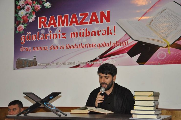 Qızılhaclı İmam Həsən (ə) - da 1-ci QƏDR gecəsi keçirildi