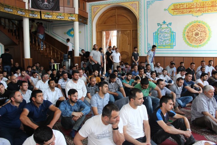 Gürcüstanda, İmam Əli(ə) Məscidinin növbəti Cümə namazı- Video-foto