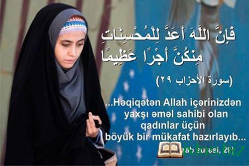 Qadınların hüquqlarına dair Qurani-Kərimdə 11 nöqtə