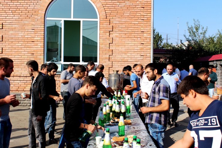 Gürcüstanda Müsəlmanlar bayram namazı qıldılar-Foto