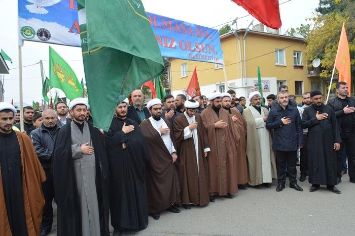 Marneuli şəhərində Tasua günü münasibəti ilə möhtəşəm yürüş keçirildi (Foto-Video)