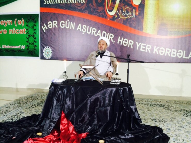 Gürcüstan Əhli Beyt (ə) Cəmiyyətinin Hüseyniyyəsində hər il olduğu kimi bu il də Məhərrəm ayının gəlişi münasibəti ilə məclislər təşkil olunur(Foto)