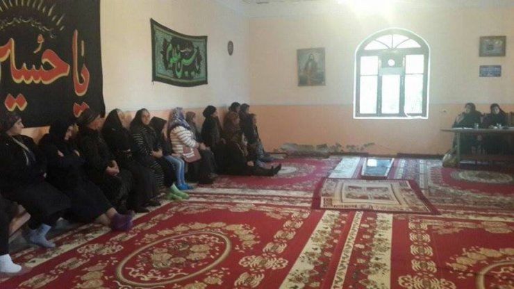 “Zeynəb(s.ə)” Qadınlar  Birliyinin təşkilatçılığı  ilə Marneuli Şəhər ətraf məntəqələrində əza məclisləri təşkil olunur (Foto)