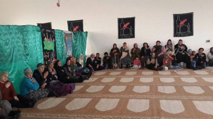 “Zeynəb(s.ə)” Qadınlar Birliyinin təşkilatçılığı ilə Marneuli şəhər İmir kəndində Kərbəla şəhidləri üçün əza məclisi təşkil olundu (Foto)