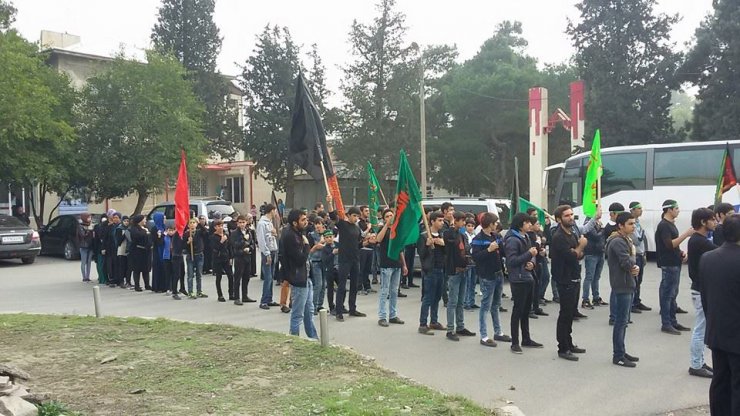 Gürcüstanın Qardabani şəhərində Tasua yürüşü baş tutdu (Foto)