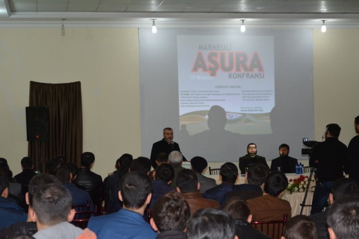 Gürcüstan Əhli-Beyt Cəmiyyətində "Dünyada Aşura" adlı konfrans keçirilib (Foto)
