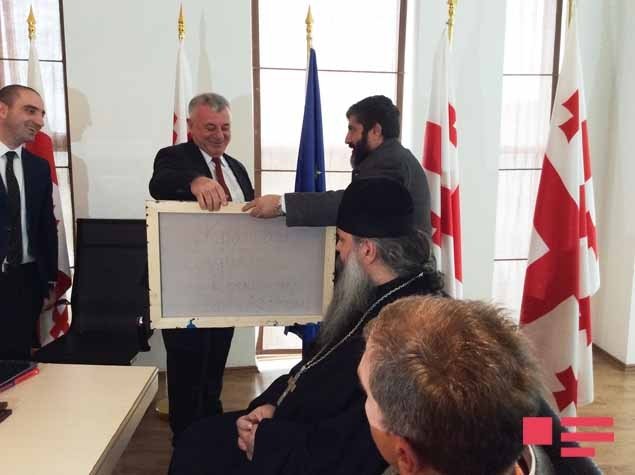 Kvemo Kartli bölgə qubernatoru azərbaycanlı ziyalılarla görüş keçirib (Foto)