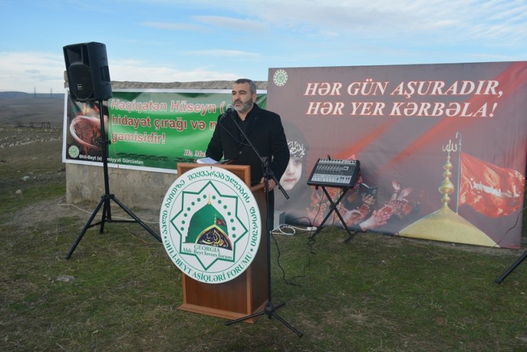 Bu gün Hz.Qeys ibn Səd Ubadənin ziyarətgahında əza məclisi keçirilib (Foto)