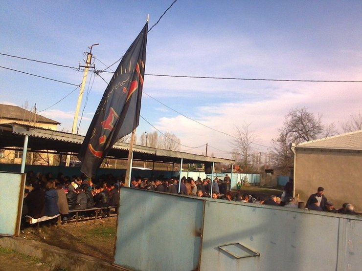 Bu gün Seyid Əli (ə) adına Araflı kənd məscidində ərbəin mərasimi keçirlib (Foto)