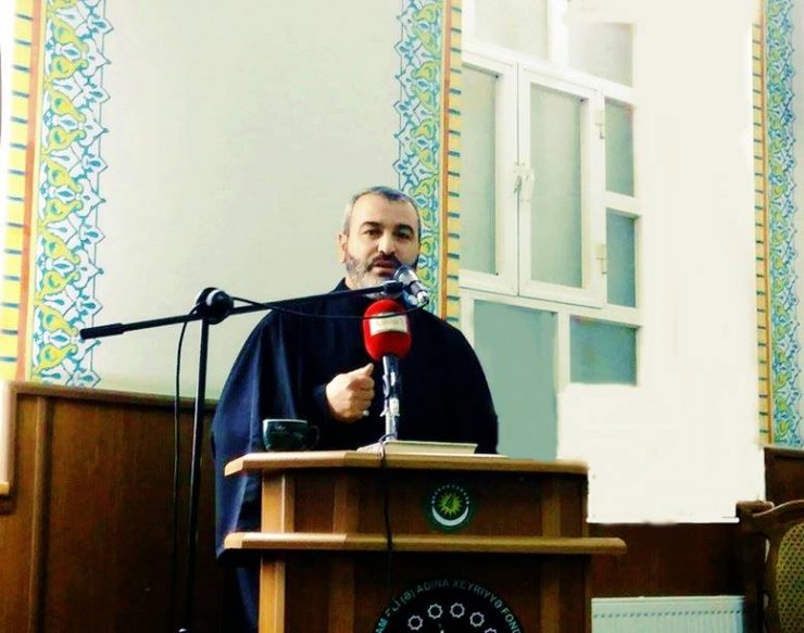 Marneuli İmam Əli (ə) məscidində Hacı Rasim Məmmədovun imaməti ilə Cümə namazı qılındı (Foto)