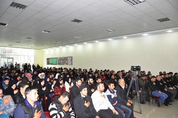 Marneulidə Hz. Fatimənin (s.ə) şəhadətinin ildönümü (04-03-2015)