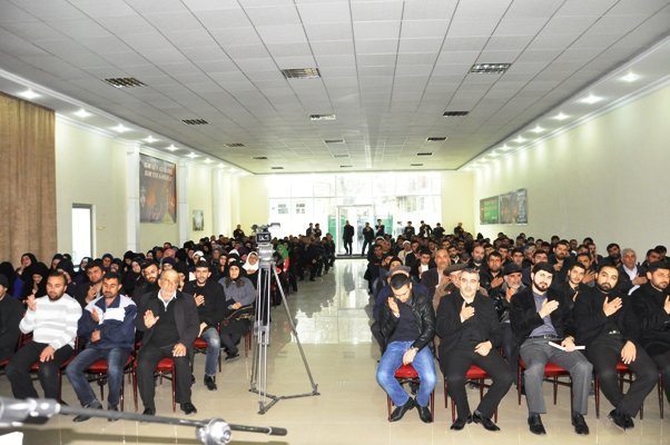 Marneulidə Hz. Fatimənin (s.ə) şəhadətinin ildönümü (04-03-2015)