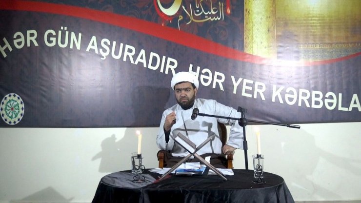 Gürcüstan Əhli Beyt (ə) Cəmiyyətinin Hüseyniyyəsində Məhərrəm ayında məclislər (16-10-2015)