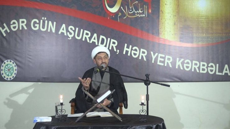 Gürcüstan Əhli Beyt (ə) Cəmiyyətinin Hüseyniyyəsində Məhərrəm ayında məclislər (16-10-2015)