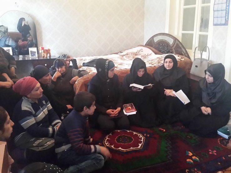 “Zeynəb(s.ə)” Qadınlar Birliyinin təşkilatçılığı ilə Marneuli Şəhər ətraf məntəqələrində əza məclisləri təşkili (19-10-2015)