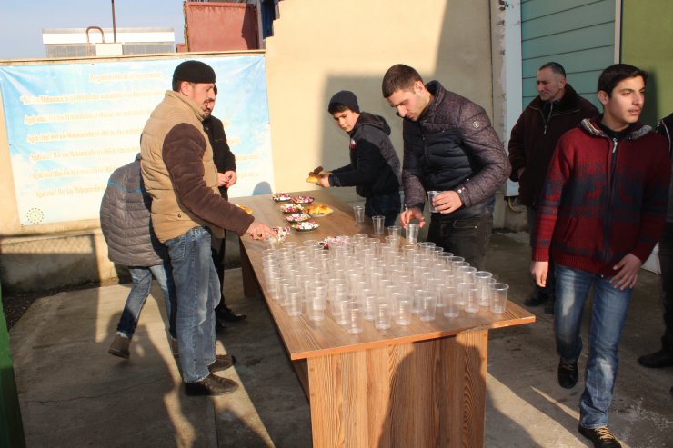 Gürcüstan Əhli-Beyt (ə) Cəmiyyətinin Huseyniyyəsində Həzrəti Zeynəb (s.ə)-in təvəllüdü keçirildi (Foto)