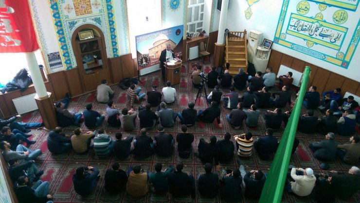 İmam-cümə Hacı Rasim Məmmədov hədid surəsinin 4-cü ayəsinin təfsirindən danışdı (Foto)
