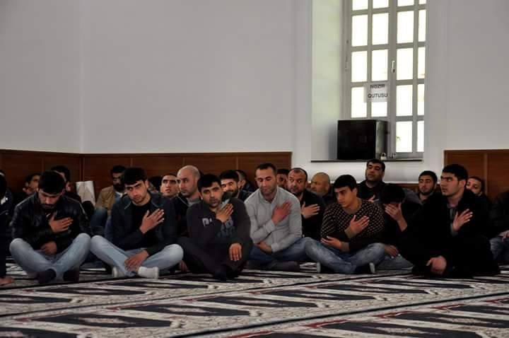 Əyyami-Fatimiyyə günlərilə əlaqədar əza məclisi quruldu (Foto)