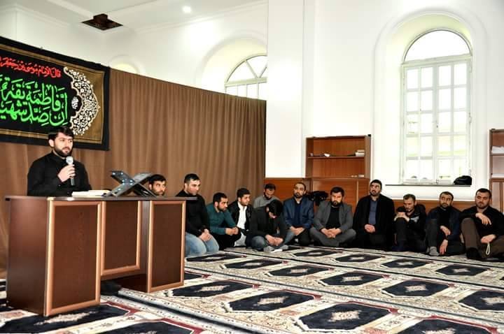 Əyyami-Fatimiyyə günlərilə əlaqədar əza məclisi quruldu (Foto)
