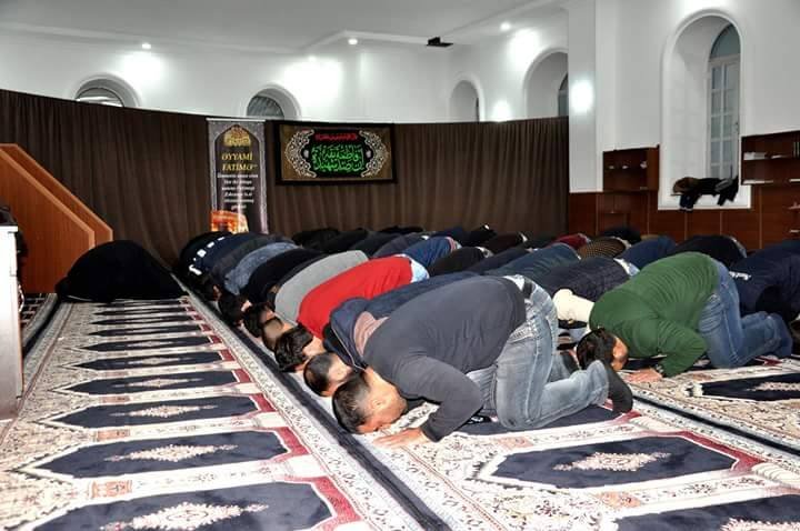 Əyyami-Fatimiyyə günlərilə əlaqədar əza məclisi quruldu (Foto)