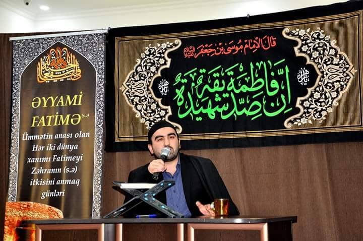 Əyyami-Fatimiyyə günlərilə əlaqədar əza məclisi quruldu (Foto)