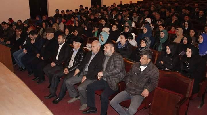 GÜRCÜSTANDA “GÜNDÜZLƏR GECƏ OLARDI” ADLI ŞƏBİH TAMAŞA SƏHNƏLƏŞDİRİLDİ