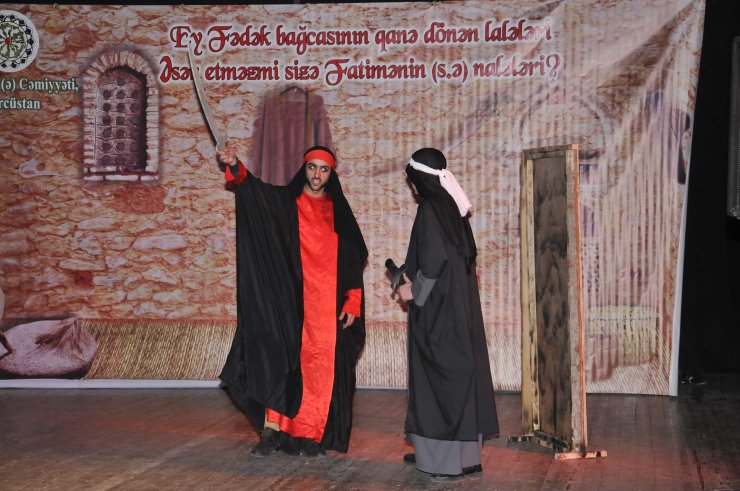 “Gündüzlər gecə olardı” adlı şəbih tamaşası səhnələşdirildi (Foto-Video)