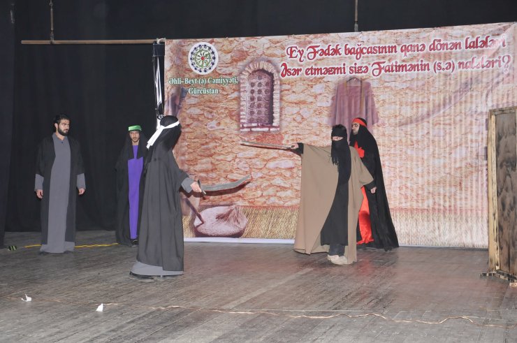 “Gündüzlər gecə olardı” adlı şəbih tamaşası səhnələşdirildi (Foto-Video)