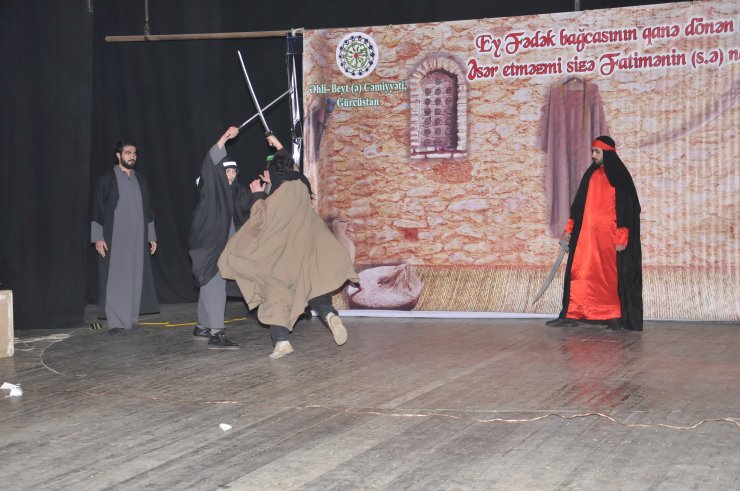 “Gündüzlər gecə olardı” adlı şəbih tamaşası səhnələşdirildi (Foto-Video)