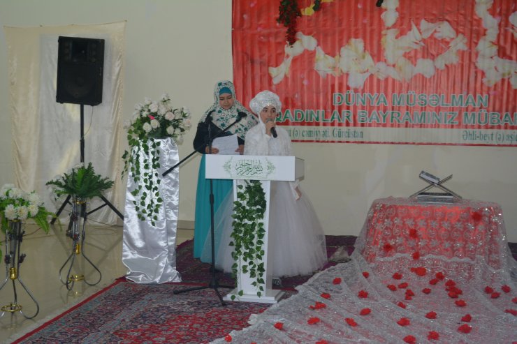 Gürcüstan Əhli-Beyt (ə) cəmiyyətində “Atasının anası” adlı bayram tədbiri qeyd olundu (Foto-Video)